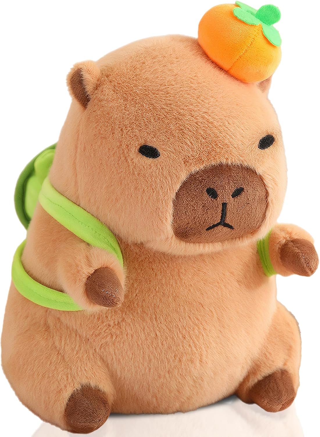 12 Inch Cute Capybara Plush Kawaii Soft Capybara Plush Doll Pillow with Bread Capybara Stuffed Aniamls Toys for Girls Kids Adults Birthdays Valentines Gift (Capybara Plush for Kids)